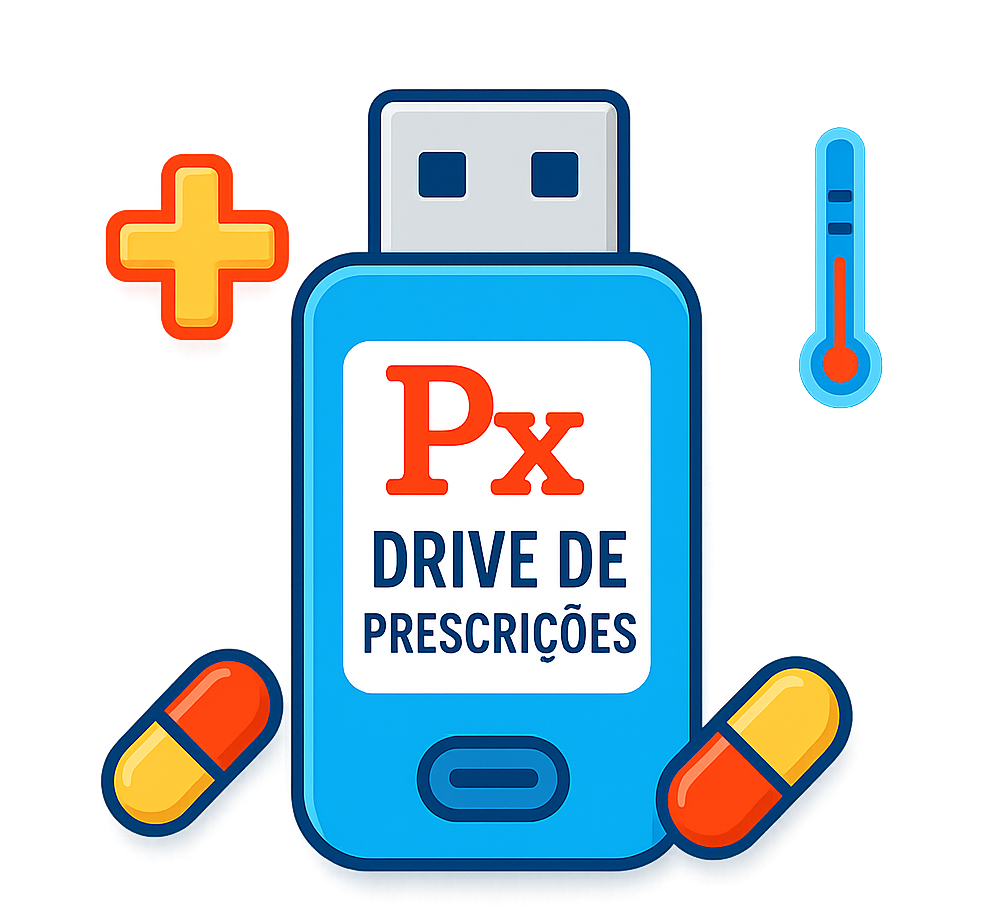 Mockup do Drive de Prescrições