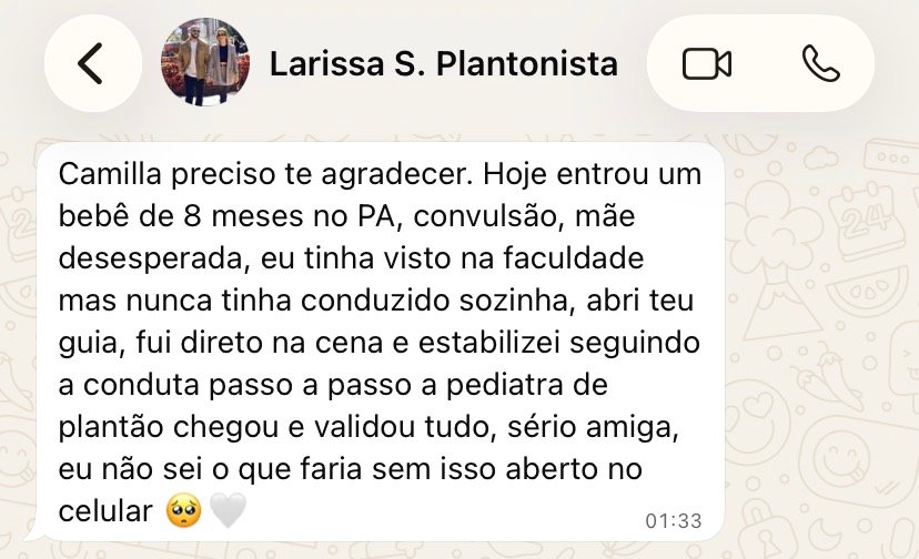 Depoimento 4 sobre o Guia de Prescrições Pediátricas